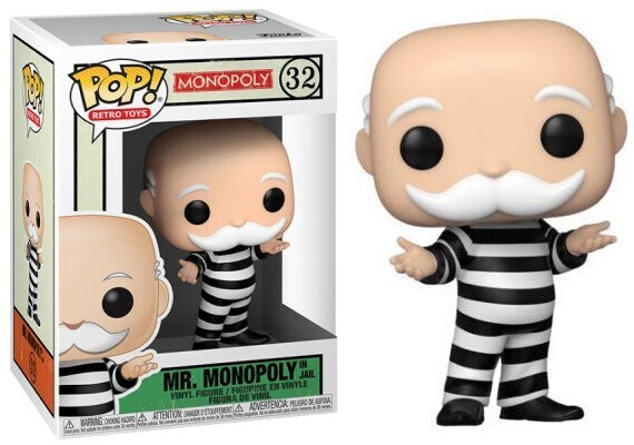 Mr. Monopoly In Jail Pop! Vinyl Figure