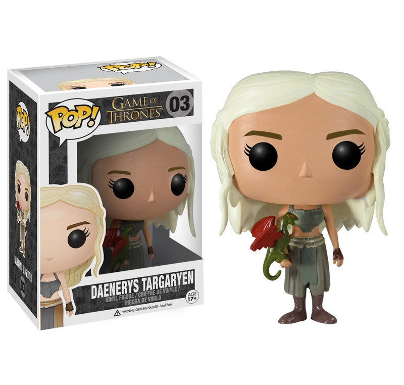 Game Of Thrones Daenerys (with Rhaegal) Pop! Vinyl Figure