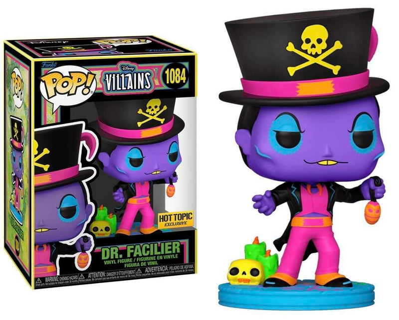 Dr. Facilier Blacklight Hot Topic Exclusive