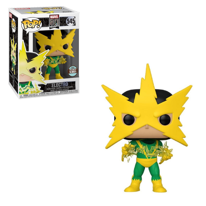 Marvel 80th Anniversary Electro (First Appearance) Pop! Vinyl Figure