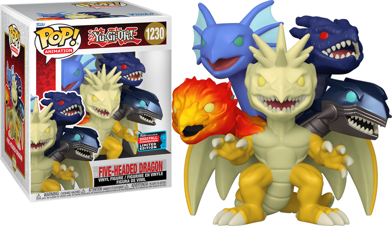 Yu-Gi-Oh! Five-Headed Dragon Fall Convention 6-Inch Pop! Vinyl Figure