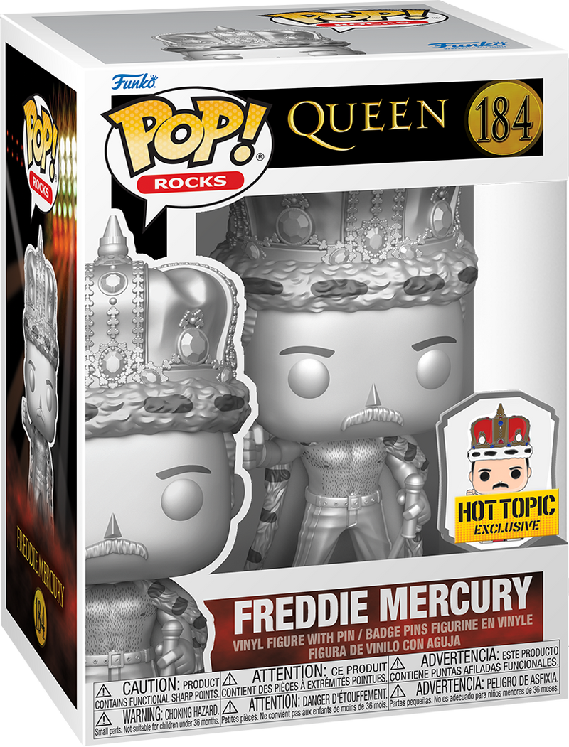 Queen Freddie Mercury As King (Platnium) Pop! Vinyl Figure
