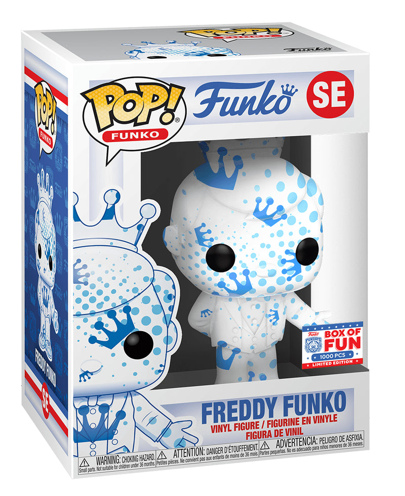 Freddy Funko (White, Blue & Light Blue)