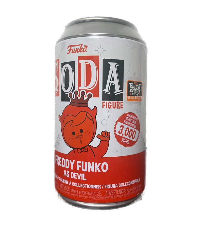 Freddy Funko as Devil Sealed Can Pop! Vinyl Soda