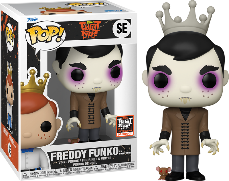 Freddy Funko as Nosferatu Pop! Vinyl Figure