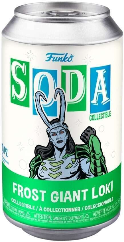 Frost Giant Loki Sealed Can Funko Soda (1-in-6 Chase)