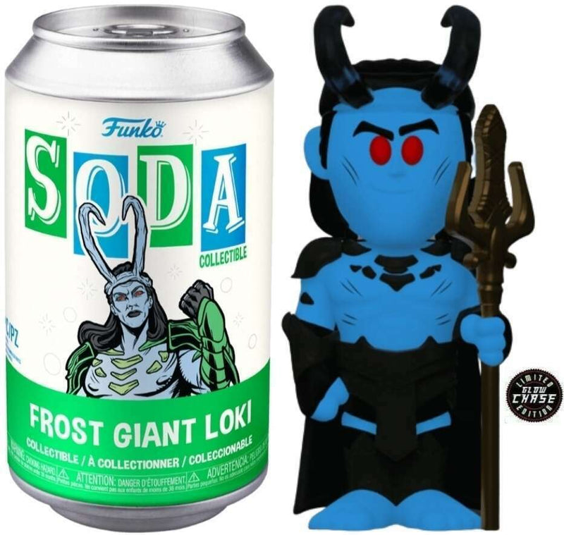 Marvel's What If Frost Giant Loki Vinyl Funko Soda Figure