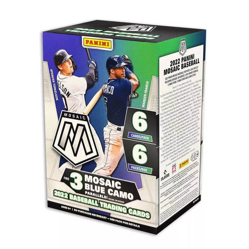2022 Panini Baseball Mosaic Trading Card Blaster Box