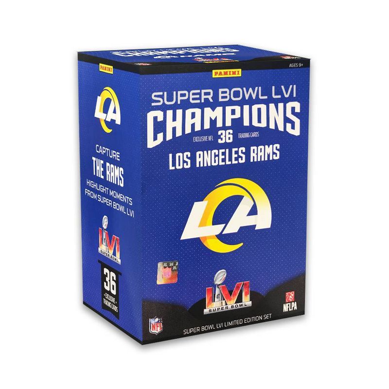 Panini NFL Super Bowl LVI Champions Football Trading Card Blaster Box
