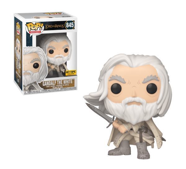 The Lord of The Rings Gandalf the White Hot Topic Exclusive Pop! Vinyl Figure