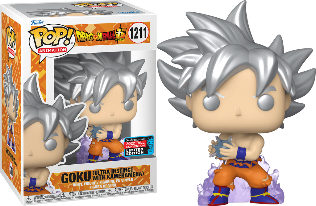 Dragon Ball Goku (Ultra Instinct With Kamehameha) Funko Pop Dragon Ball Goku (Ultra Instinct With Kamehameha) Funko Pop