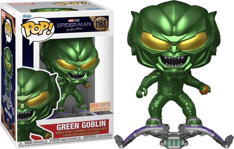 Green Goblin with Pumpkin Bomb Pop! Vinyl Figure