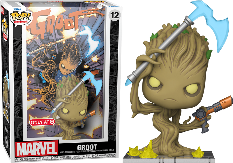 Marvel Groot comic Book Cover Pop! Vinyl Figure