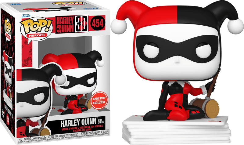 Harley Quinn With Cards Pop! Vinyl Figure