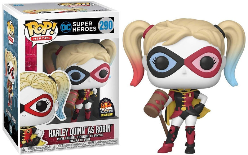 Harley Quinn as Robin Funko Pop!