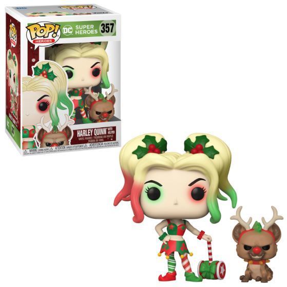 Harley Quinn with Helper Pop! Vinyl Figure