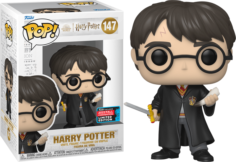 Harry Potter with Sword & Fang Pop! Vinyl Figure
