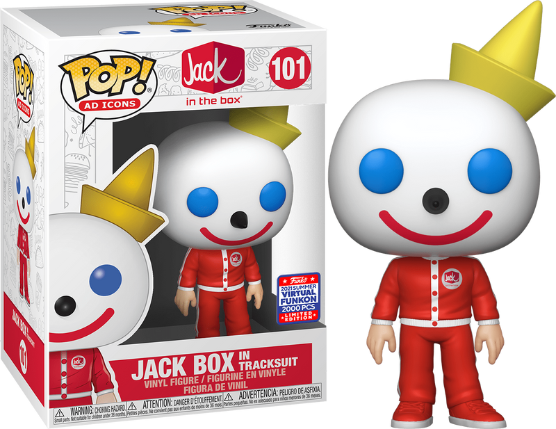 Jack Box in Tracksuit Funko Pop! #101