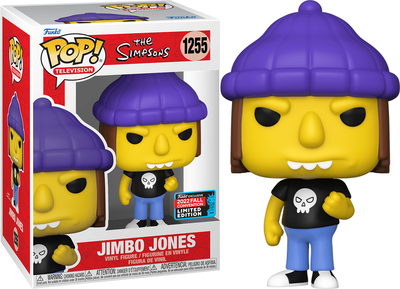 The Simpsons Jimbo Jones Pop! Vinyl Figure