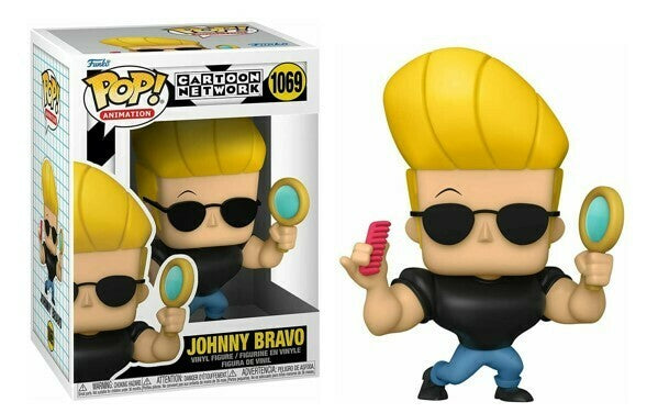 Johnny Bravo with Mirror & Comb Funko Pop!