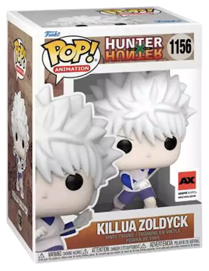 Hunter X Hunter Killua Zoldyck with Yo-yo AX Pop! Vinyl Figure
