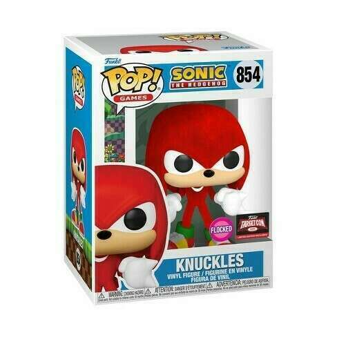 Knuckles TargetCon Flocked Exclusive