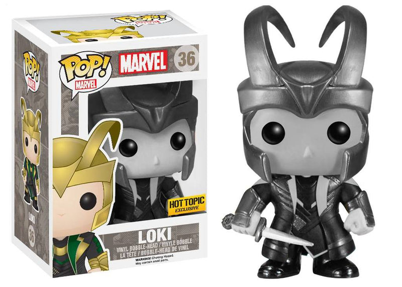 Loki (Black & White Hot Topic Exclusive) NO STICKER