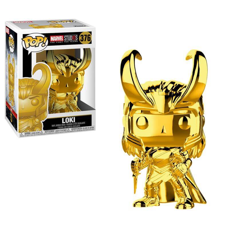 Loki (Gold Chrome) Marvel Studios 10th Anniversary Pop! Vinyl Figure