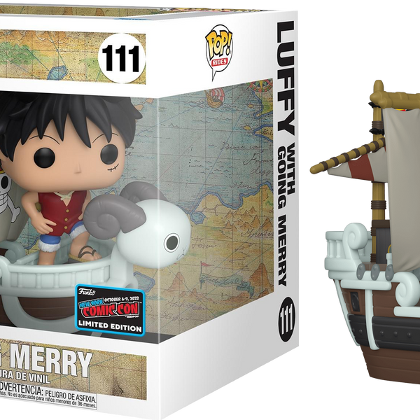 One Piece - Luffy on Going Merry Sticker by eusrock