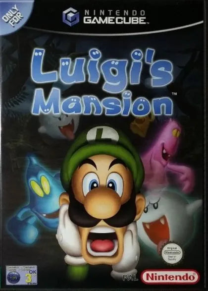 Luigi's Mansion Gamecube Game