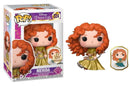 Disney Merida with Crossbow (Gold) and Pin Pop! Vinyl Figure