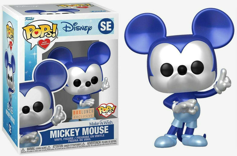 Mickey Mouse (Make-A-Wish | Blue Metallic) Funko Pop SE