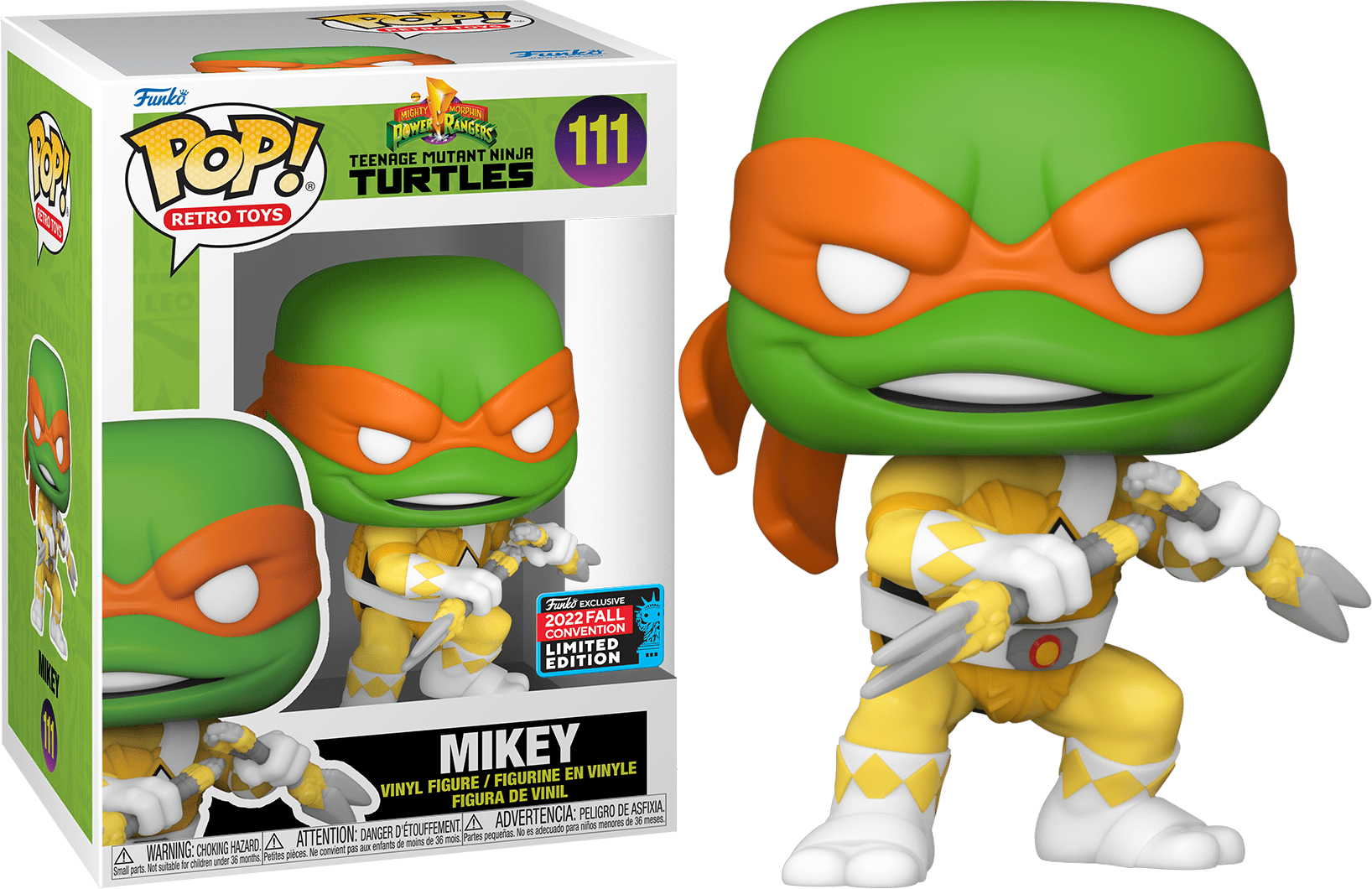 Teenage Mutant Ninja Turtles Mikey Pop! Vinyl Figure #111