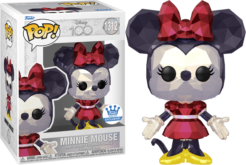 Disney 100th Anniversary Minnie Mouse (Facet) Pop! Vinyl Figure