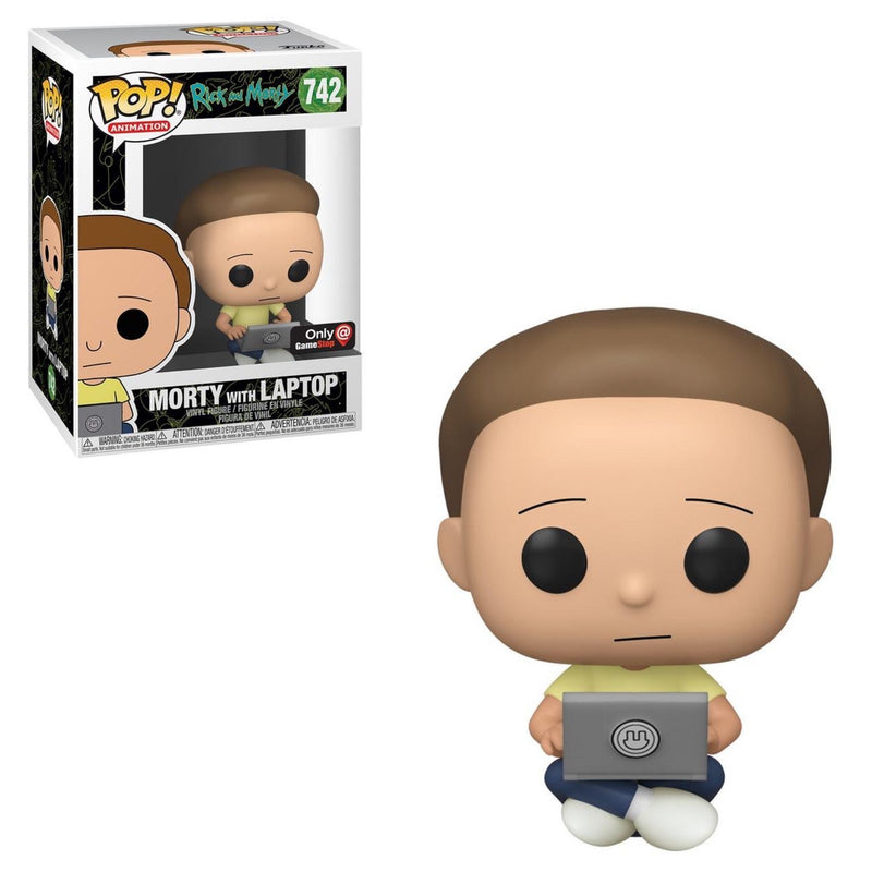 Rick And Morty Morty with Laptop Pop! Vinyl Figure