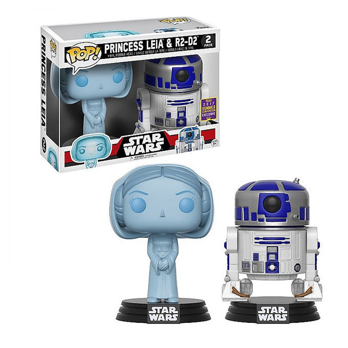 Princess Leia (Holographic) & R2-D2 [Summer Convention]