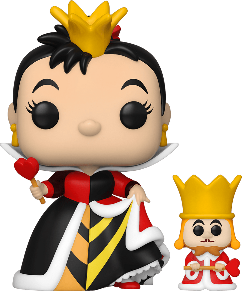 Queen of hearts with King