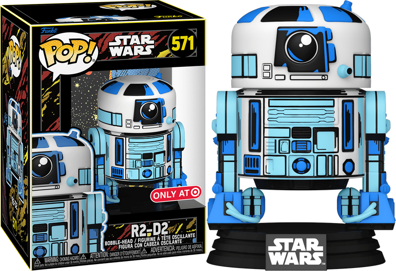 Star Wars R2 D2 Retro Pop Vinyl Figure 571