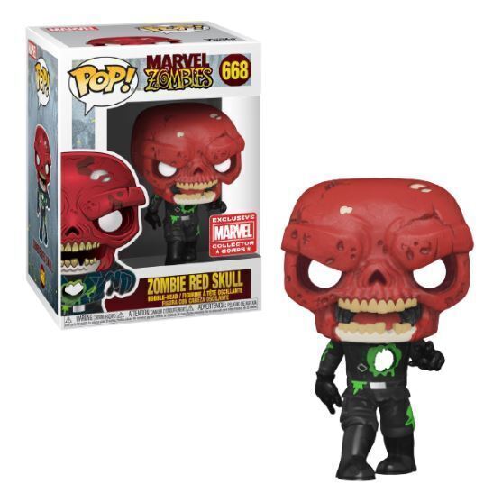 Marvel Zombies Red Skull Pop! Vinyl Figure