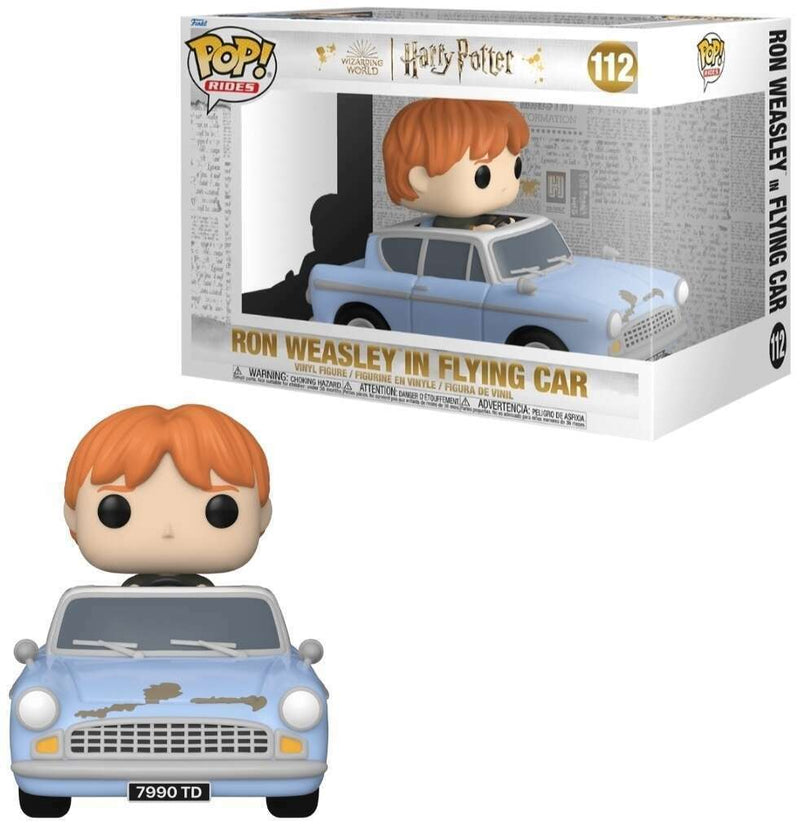 Ron Weasley in Flying Car Funko Pop!