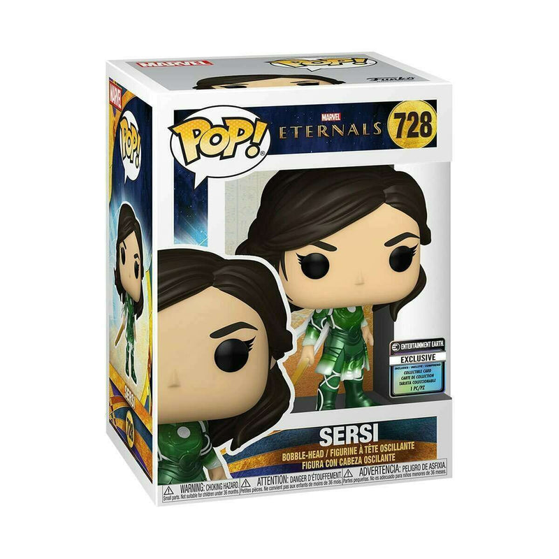 Sersi (with Collectible Card) Entertainment Earth Exclusive Pop! Vinyl Figure