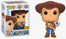 Toy Story 4 Sheriff Woody Holding Forky Hot Topic Exclusive Pop! Vinyl Figure