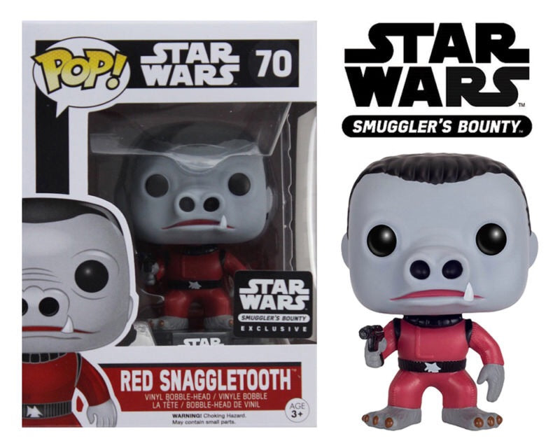 Snaggletooth (Red) Star Wars Smuggler Exclusive Pop! Vinyl Figure