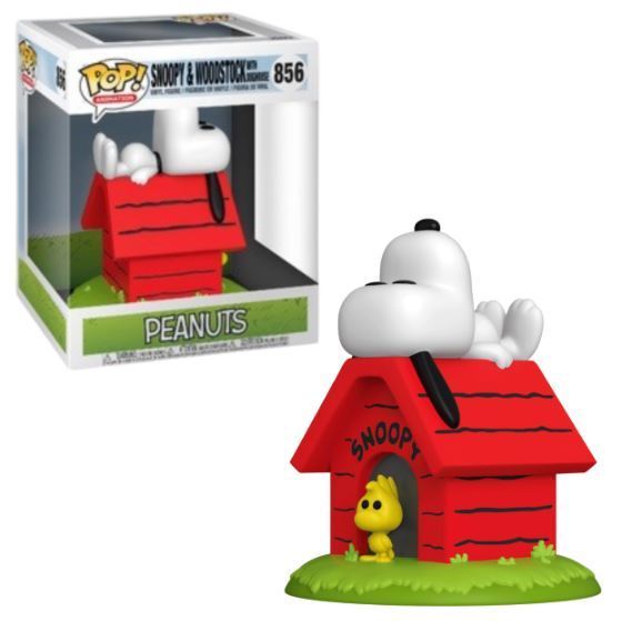 Snoopy & Woodstock with Doghouse Pop! Vinyl Figure