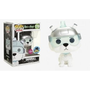 Rick and Morty Snowball Flocked - LACC 2017 Exclusive Pop! Vinyl Figure