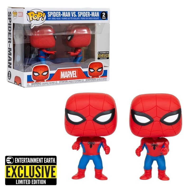 Spider-Man vs. Spider-Man 2 Pack Entertainment Earth Exclusive