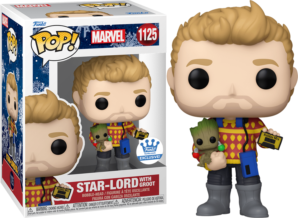 Marvel Star-Lord with Groot Pop! Vinyl Figure #1125