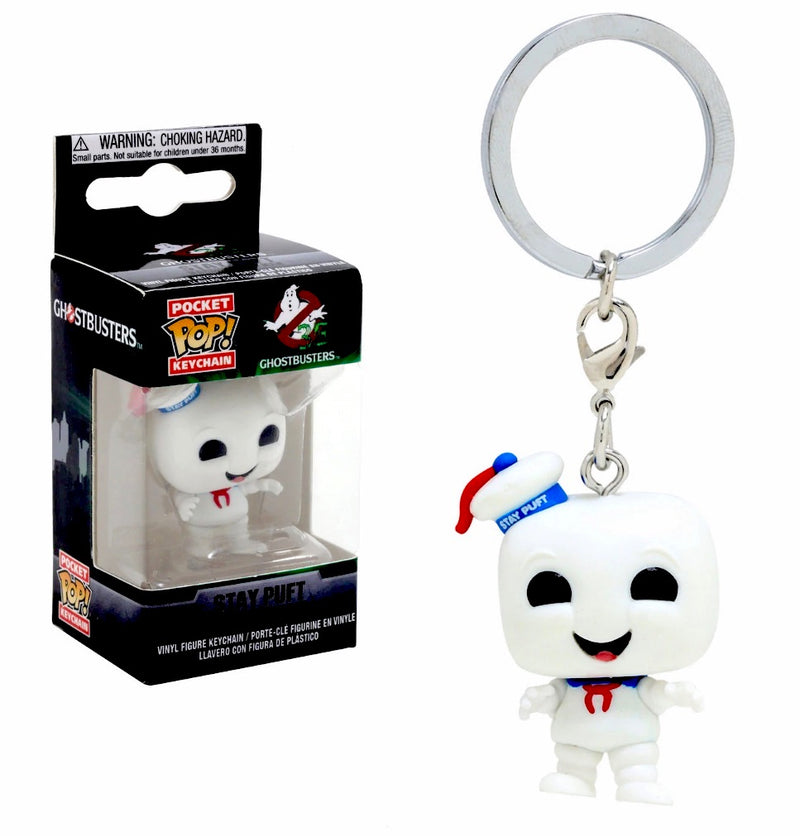 Ghostbusters Stay Puft (New Pose) Pocket Pop! Keychain