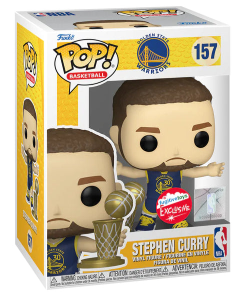 NBA Basketball Golden State Warriors Stephen Curry Pop! Vinyl Figure