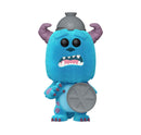 Sulley with Garbage Can Lid Shield (Flocked) Pop! Vinyl Figure